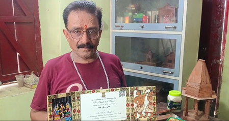 उत्तराखंड : जीवंत कलाकृतियों से 'जीवन' को मिली राष्ट्रीय पहचान, राष्ट्रपति करेंगी सम्मानित