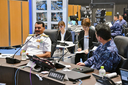 India Navy Chief visits headquarters of Japan's Maritime Self Defence Force India Navy Chief visits headquarters of Japan's Maritime Self Defence Force