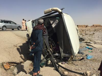 Afghanistan: Twin road mishaps claim seven lives in Badakhshan