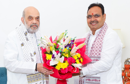 Rajasthan CM meets HM Amit Shah and Hardeep Singh Puri Rajasthan CM meets HM Amit Shah and Hardeep Singh Puri