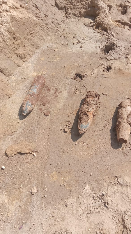 जम्मू-कश्मीर: सांबा के पल्थ गांव में तीन पुराने तोप के गोले मिले, इलाके में हड़कंप