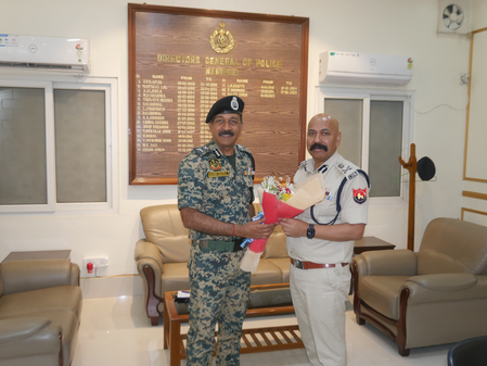 Top BSF officer calls for dedicated efforts to maintain law and order in Manipur
