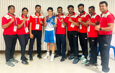 U-19 & U22 Asian Boxing C'ships: Bhawna Sharma, Yatri Patel reach semis, assured of medals (Ld)