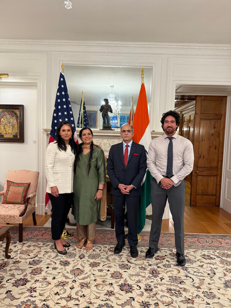 Indian envoy Kwatra meets US Intelligence chief Tulsi Gabbard Indian envoy Kwatra meets US Intelligence chief Tulsi Gabbard