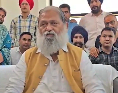 People should not listen to ‘kathavachaks’, says Haryana minister Vij on Aniruddhacharya’s row