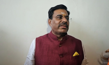 आज का दिन हर भारतीय के लिए गर्व और आनंद का है रामेश्वर शर्मा आज का दिन हर भारतीय के लिए गर्व और आनंद का है रामेश्वर शर्मा