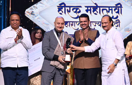 Anupam Kher feels ‘deeply humbled’ as he receives Raj Kapoor Lifetime Achievement Award Anupam Kher feels ‘deeply humbled’ as he receives Raj Kapoor Lifetime Achievement Award
