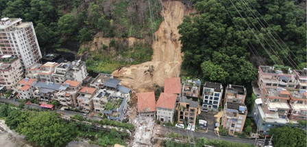 Landslide leaves 7 missing in China's Guangzhou