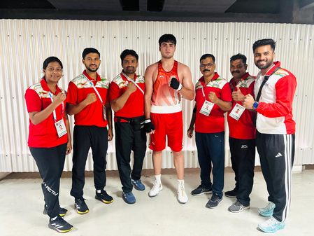 U22 Asian Boxing C’ships: Neeraj, Ishan Kataria, Yatri Patel, Priya to fight for gold after convincing wins in semis U22 Asian Boxing C’ships: Neeraj, Ishan Kataria, Yatri Patel, Priya to fight for gold after convincing wins in semis