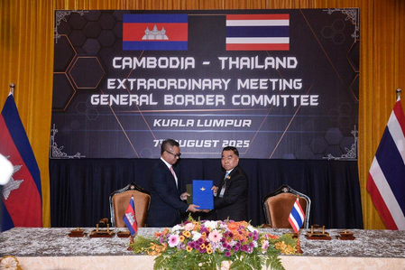 Thailand and Cambodia reach consensus on ceasefire details, pledge not to increase forces (Lead)