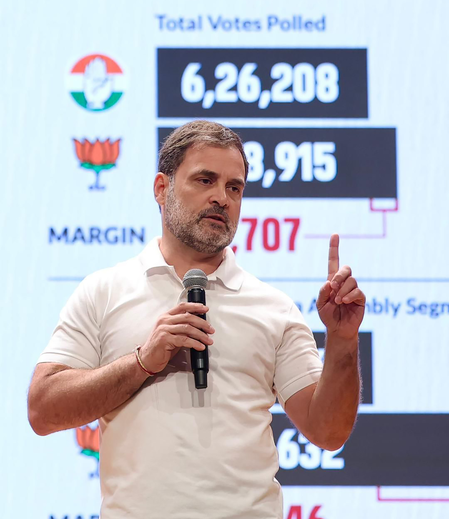 K'taka BJP's 13 questions to Rahul Gandhi on stampede tragedy, MUDA, tribal welfare scam