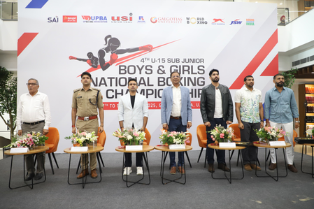 Sub-jr Boxing Nationals begin with high-energy bouts in Greater Noida
