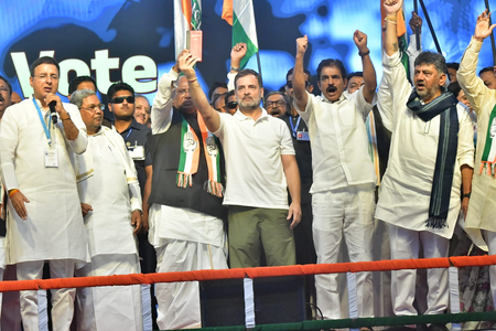 If you attack 'One Man, One Vote' right, we will attack you: LoP Gandhi warns ECI