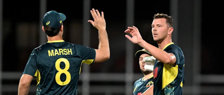 David and Hazlewood shine as Australia beat South Africa by 17 runs in T20I series opener David and Hazlewood shine as Australia beat South Africa by 17 runs in T20I series opener