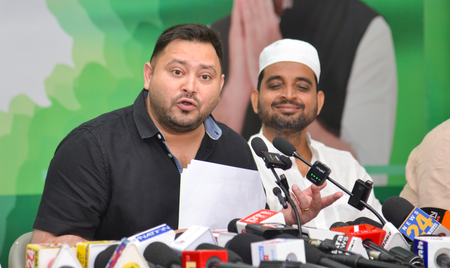 'Only lies', Tejashwi Yadav launches sharp attack on PM Modi