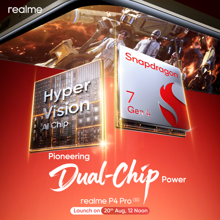 realme introduces dual chipset technology under Rs 30,000