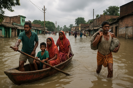 Bihar floods worsen: 12.58 lakh people affected, over 12 dead