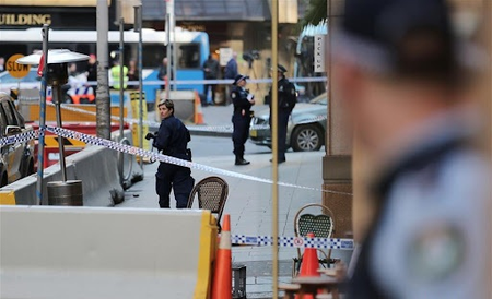 Man charged over alleged stabbing of two neighbours in Sydney Man charged over alleged stabbing of two neighbours in Sydney
