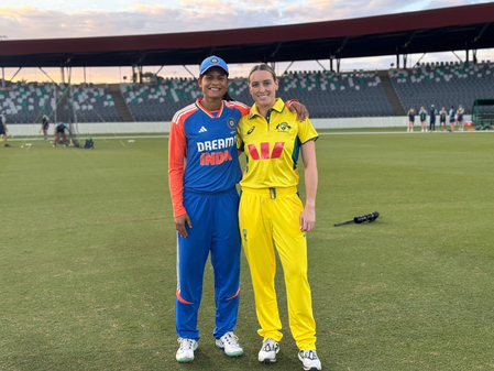 Radha, Yastika power India 'A' to 3-wicket win over Aus 'A' in 50-over game Radha, Yastika power India 'A' to 3-wicket win over Aus 'A' in 50-over game