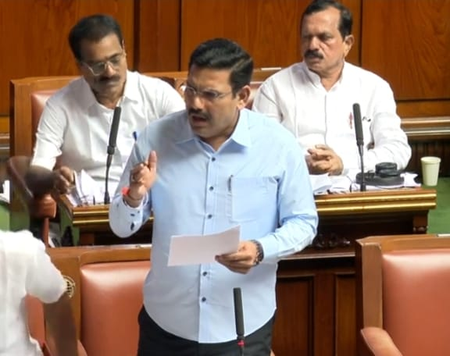 BJP raises Hindu activist murder case in K'taka Assembly; demands NIA probe, compensation