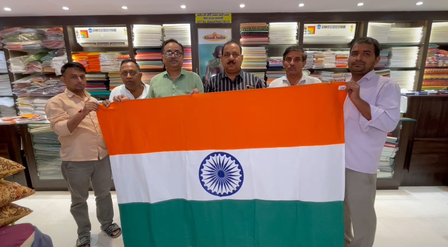 Demand for 'Khadi Tiranga' soars in Varanasi ahead of Independence Day Demand for 'Khadi Tiranga' soars in Varanasi ahead of Independence Day