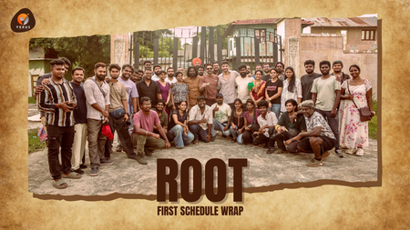 Unit of Gautham Karthick's sci-fi crime thriller 'ROOT' wraps up first schedule Unit of Gautham Karthick's sci-fi crime thriller 'ROOT' wraps up first schedule