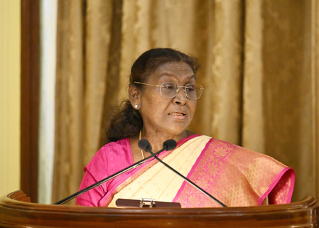Prez Murmu to address nation tonight on eve of I-Day Prez Murmu to address nation tonight on eve of I-Day