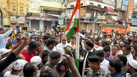 Owaisi brothers hoist Tricolour in Hyderabad on I-Day