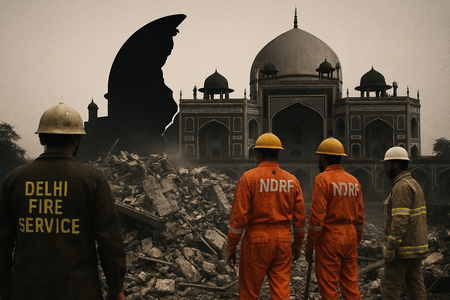 Delhi: 6 killed in roof collapse in unit attached to dargah in Humayun Tomb complex