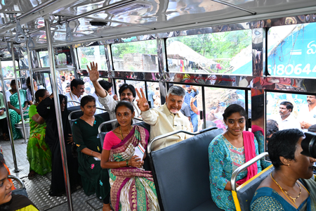 Free bus travel scheme for women launched in Andhra Pradesh