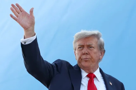 Trump flies to Alaska for Putin summit, calling it 'high stakes'