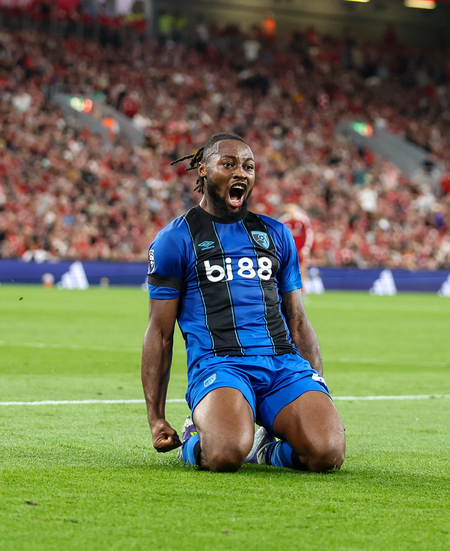 'It's unacceptable in every football stadium, let alone at Anfield': Slot on Semenyo's racist abuse