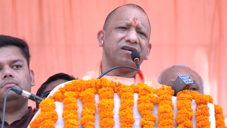CM Yogi visits Mathura on Janmashtami; calls for preservation of Sanatan Dharma