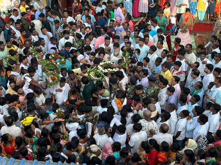 झारखंड के दिवंगत शिक्षा मंत्री रामदास सोरेन की राजकीय सम्मान के साथ अंत्येष्टि