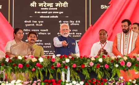 PM Modi once again praises leadership of Haryana CM Saini