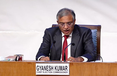 'हमारे लिए न कोई पक्ष, न विपक्ष, सब समकक्ष हैं', 'वोट चोरी' के आरोप पर चुनाव आयोग का बयान