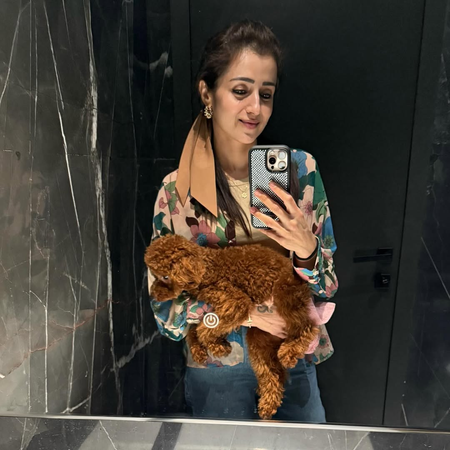 Trisha Krishnan drops a glimpse of her 'tiny moments, with BIG smiles'