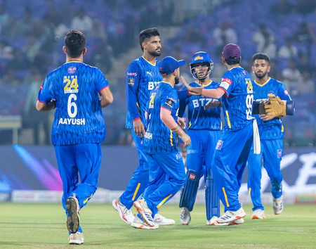 DPL: Sumit Beniwal’s five-for seals big win for South Delhi Superstarz against Purani Dilli 6 DPL: Sumit Beniwal’s five-for seals big win for South Delhi Superstarz against Purani Dilli 6