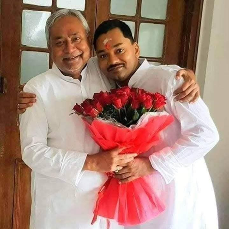 Nitish Kumar will again become Bihar CM, says son Nishant Kumar Nitish Kumar will again become Bihar CM, says son Nishant Kumar