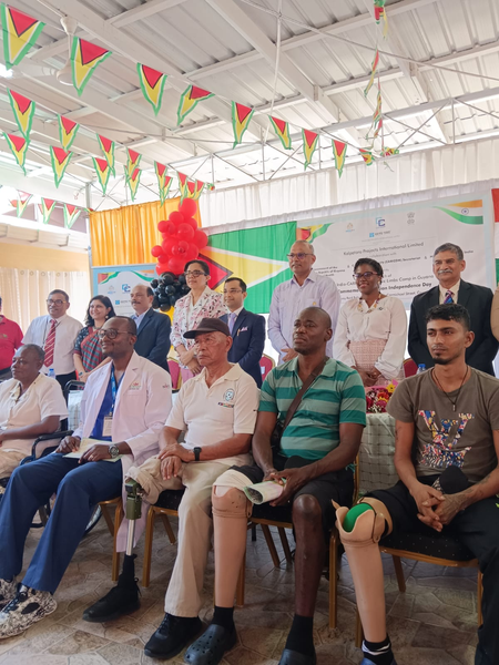 India hosts artificial limbs camp in Guayana to support people with disabilities India hosts artificial limbs camp in Guayana to support people with disabilities