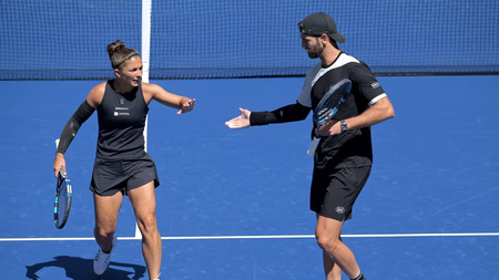 US Open: Defending champs Errani-Vavassori defeat Rybakina-Fritz in mixed doubles