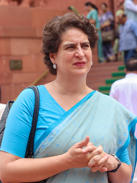 Priyanka Gandhi on private trip in Ranthambore
