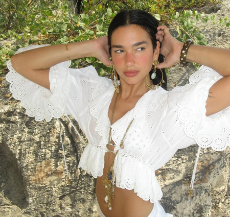 Dua Lipa traces the roots of her love for reading books