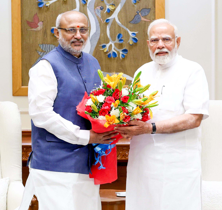 NDA's Vice Presidential candidate CP Radhakrishnan to file nomination today