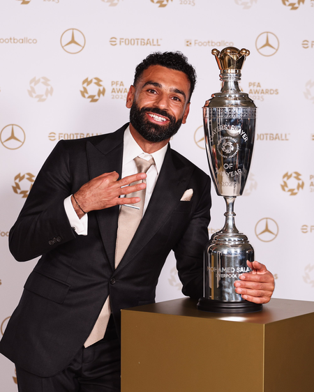 Salah wins record third PFA Player of the Year award