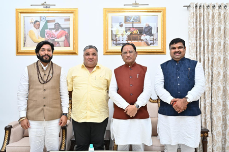 Chhattisgarh: Three new ministers inducted into Vishnu Deo Sai cabinet Chhattisgarh: Three new ministers inducted into Vishnu Deo Sai cabinet