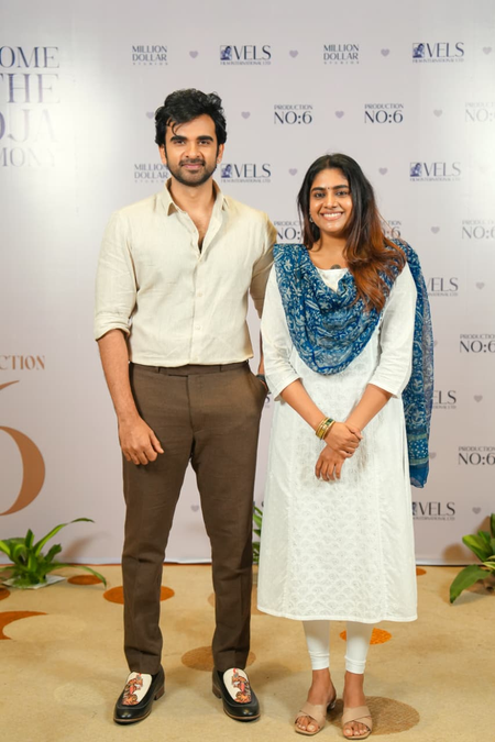 Nimisha Sajayan to play female lead in Ashok Selvan's next; Film goes on floors with pooja