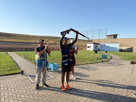 Asian Shooting C’ship: Anant Jeet nails men’s skeet gold as India soars to top of medal tally (Ld)