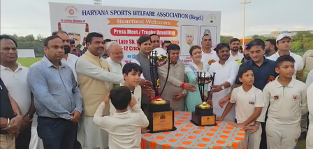 हरियाणा में अंडर 12 क्रिकेट टूर्नामेंट की शुरुआत
