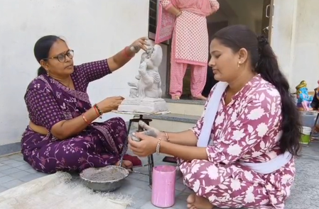 Eco-friendly Ganeshas replace PoP idols in Gujarat village’s green festive push